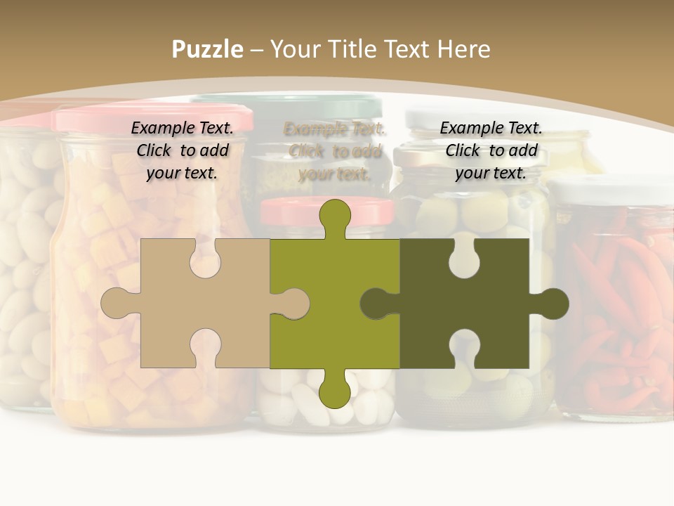 Meal Gourmet Bean PowerPoint Template