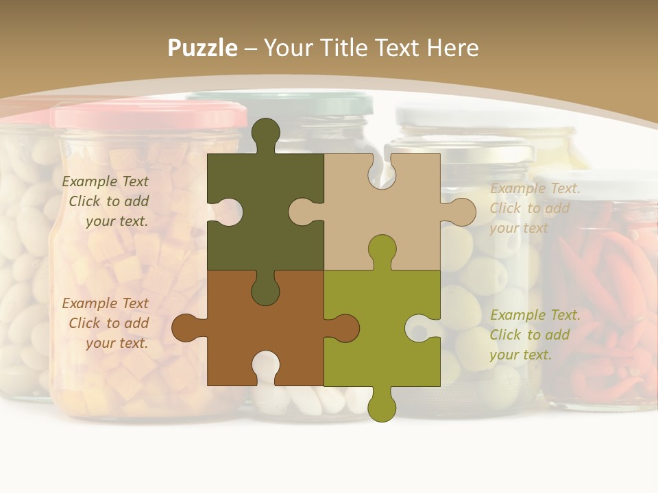 Meal Gourmet Bean PowerPoint Template