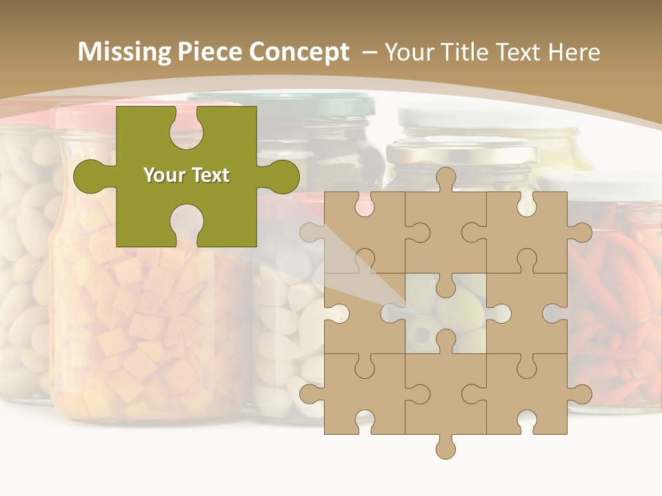 Meal Gourmet Bean PowerPoint Template