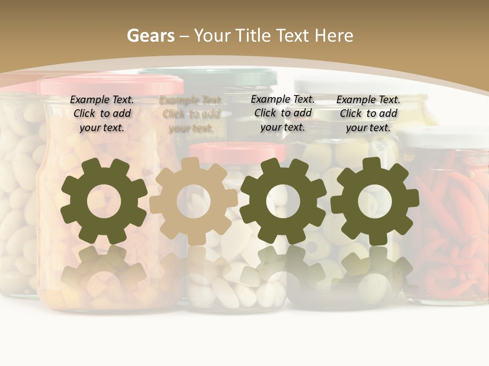 Meal Gourmet Bean PowerPoint Template