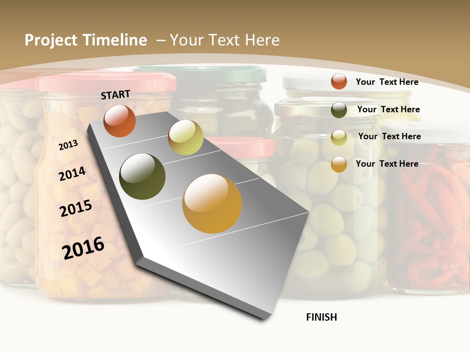 Meal Gourmet Bean PowerPoint Template