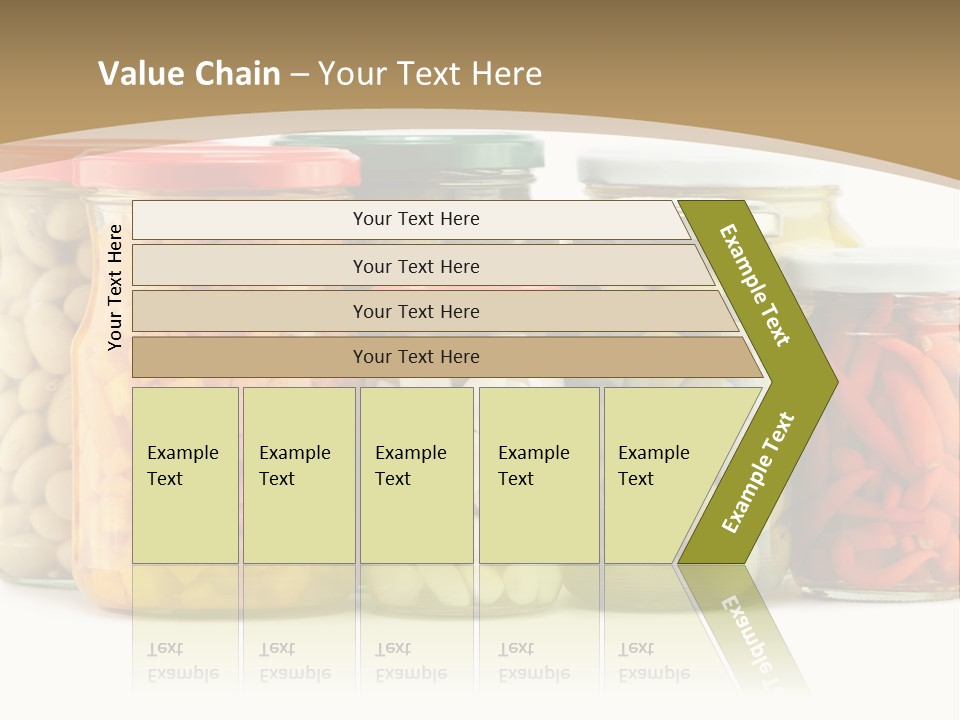 Meal Gourmet Bean PowerPoint Template
