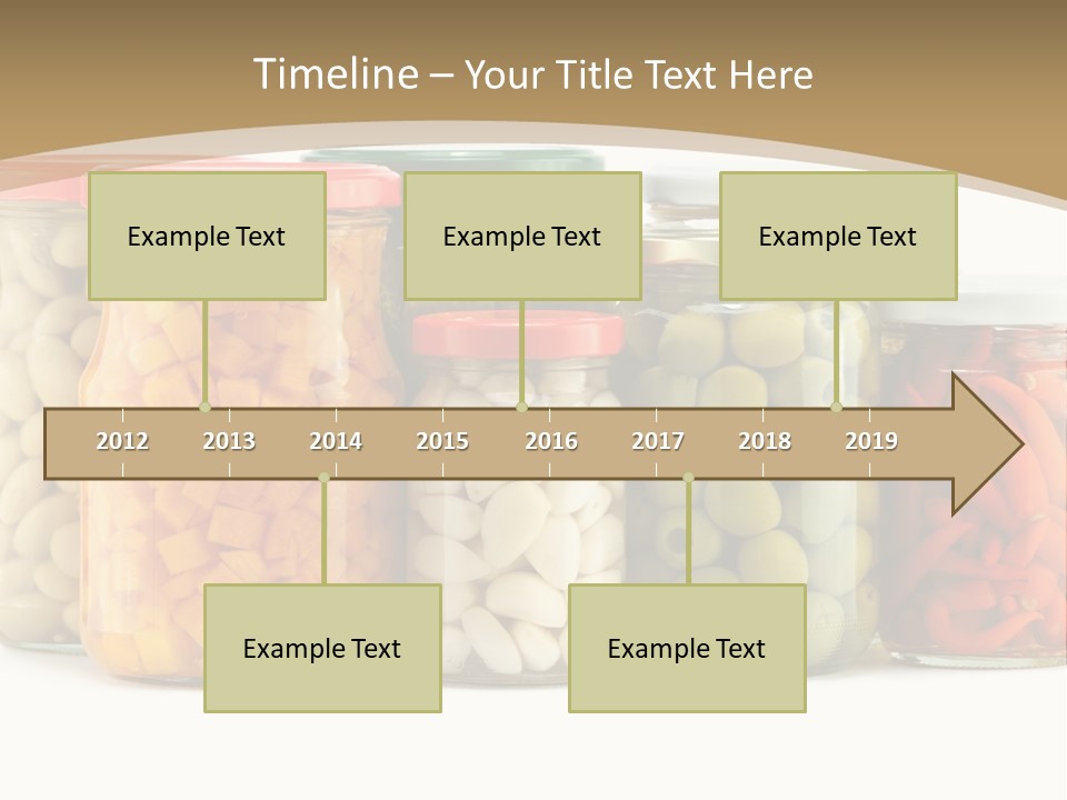 Meal Gourmet Bean PowerPoint Template