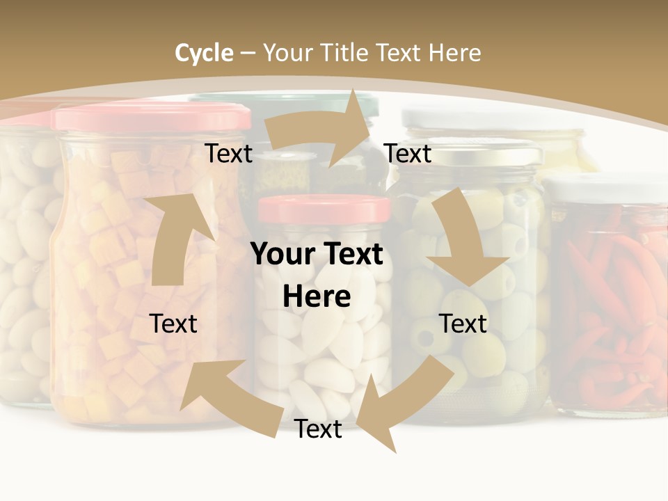 Meal Gourmet Bean PowerPoint Template