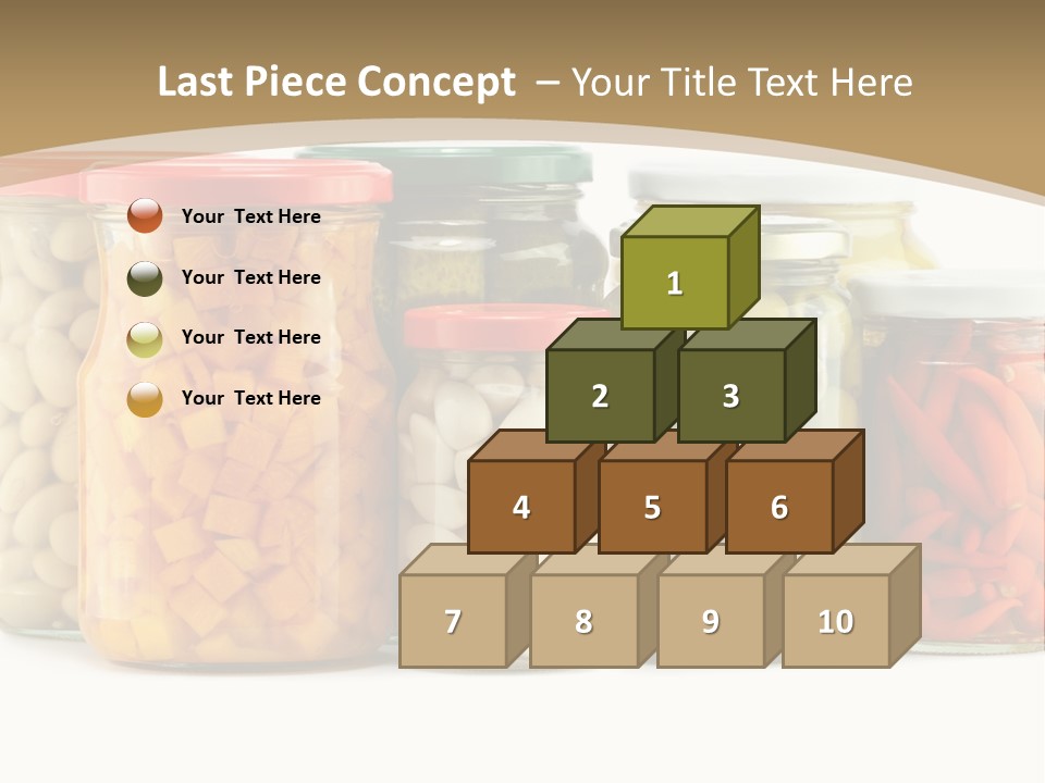 Meal Gourmet Bean PowerPoint Template