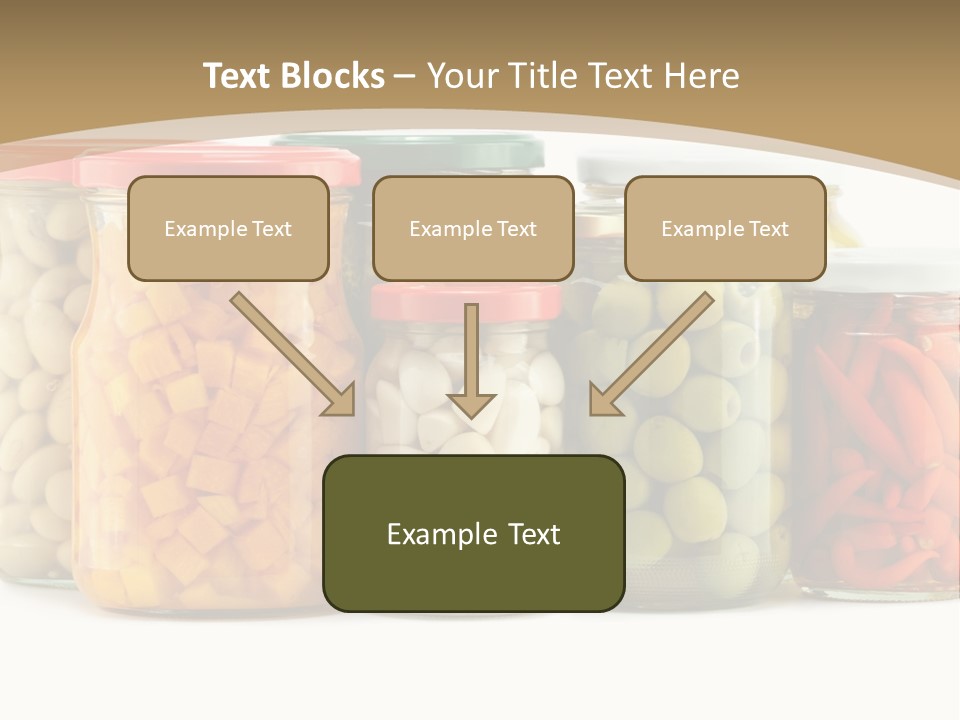 Meal Gourmet Bean PowerPoint Template