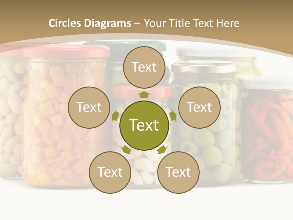 Meal Gourmet Bean PowerPoint Template