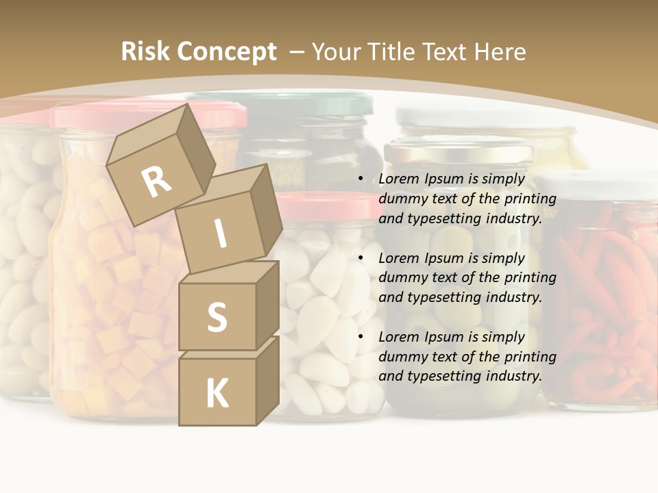 Meal Gourmet Bean PowerPoint Template