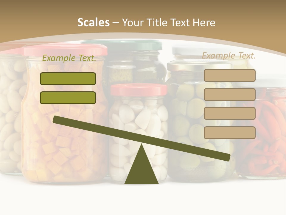 Meal Gourmet Bean PowerPoint Template