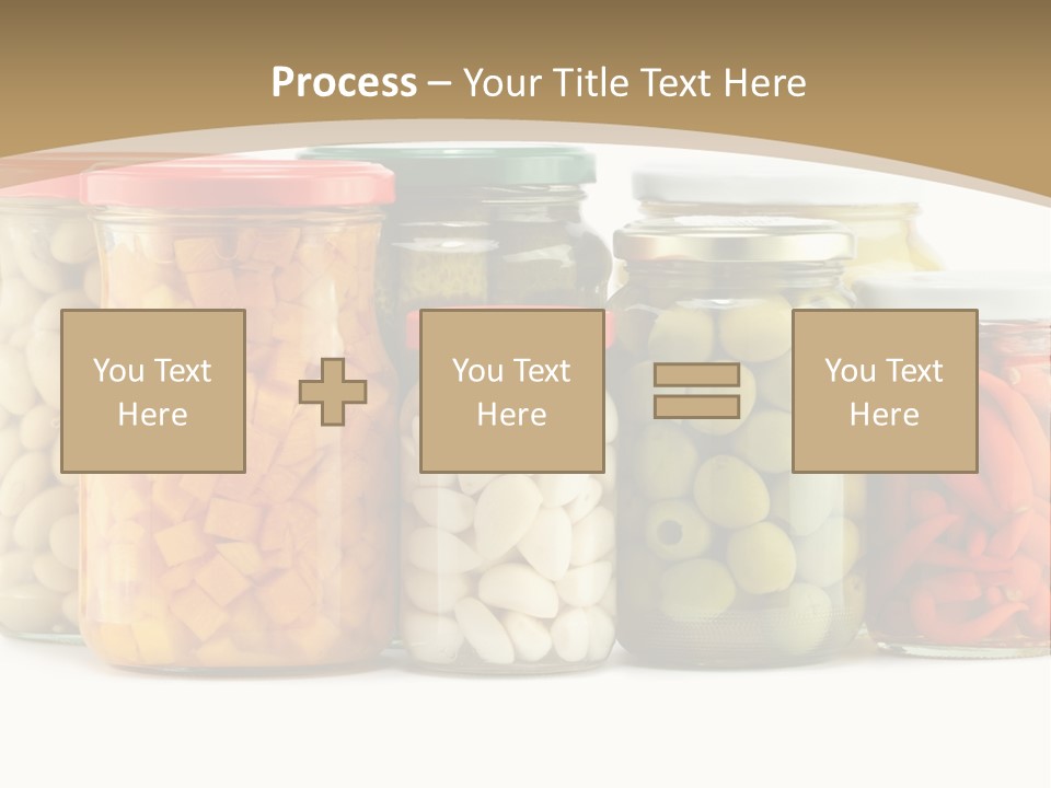 Meal Gourmet Bean PowerPoint Template