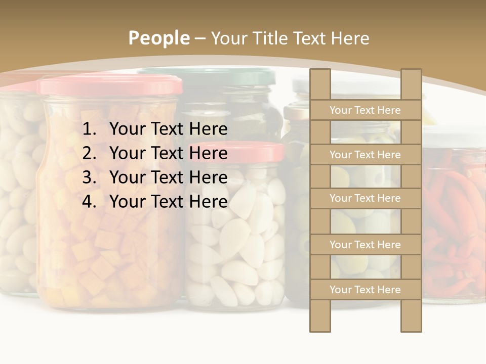 Meal Gourmet Bean PowerPoint Template