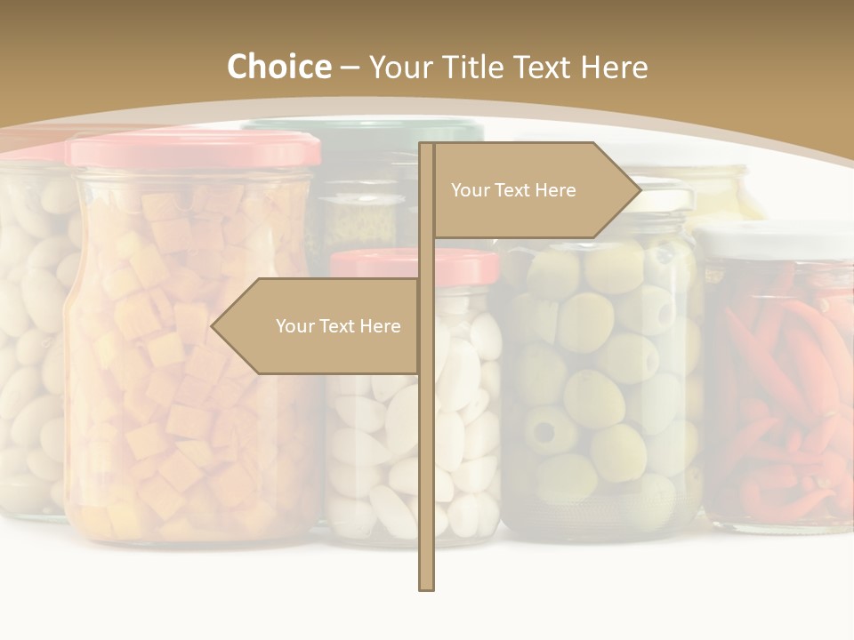 Meal Gourmet Bean PowerPoint Template