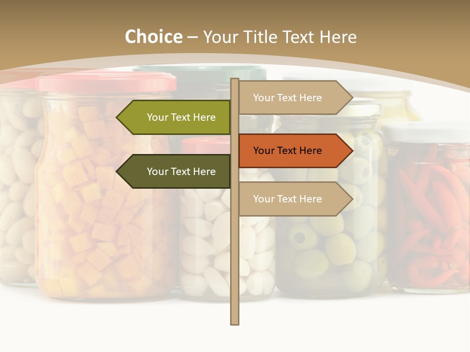 Meal Gourmet Bean PowerPoint Template