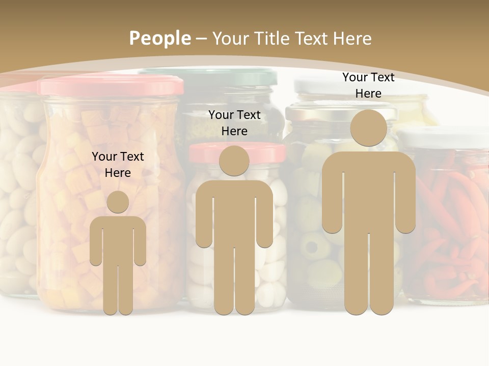 Meal Gourmet Bean PowerPoint Template