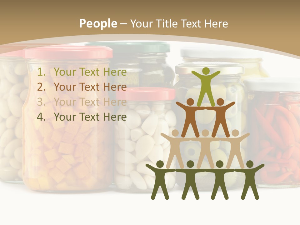 Meal Gourmet Bean PowerPoint Template