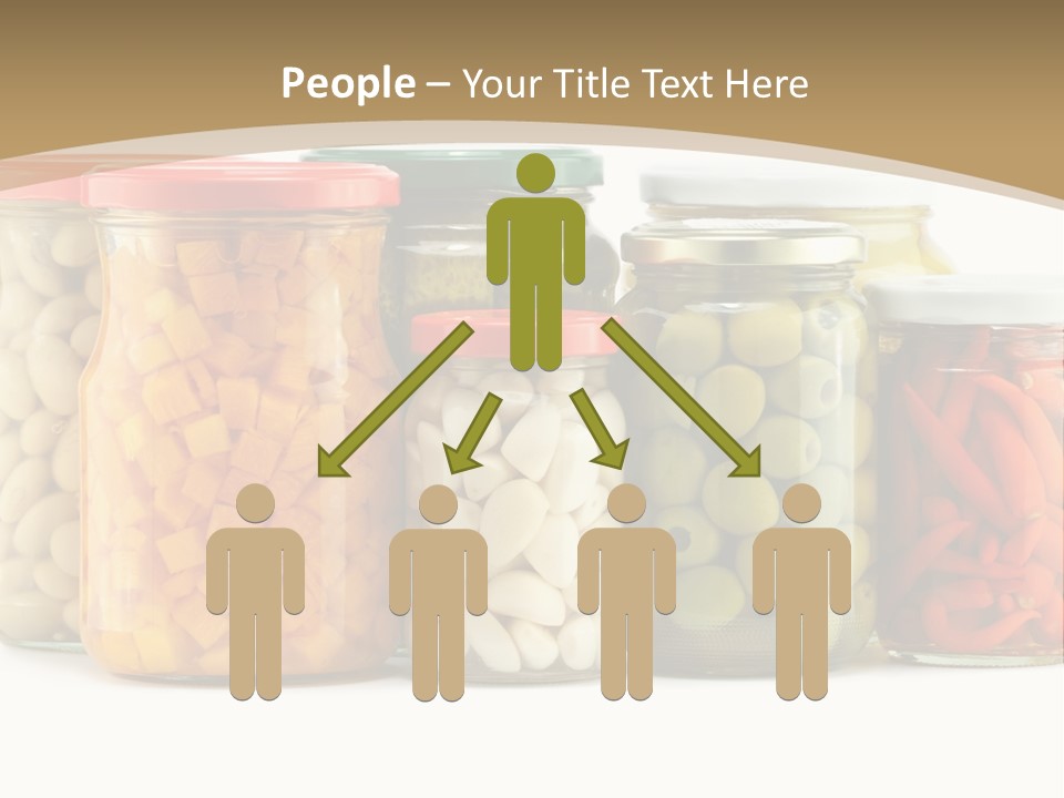 Meal Gourmet Bean PowerPoint Template