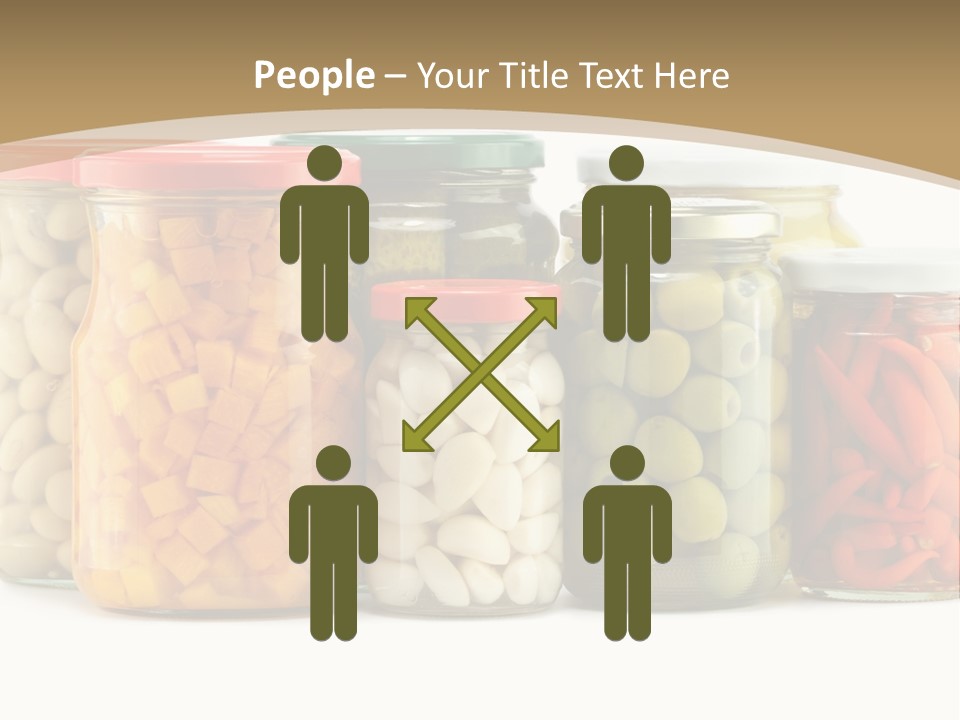 Meal Gourmet Bean PowerPoint Template