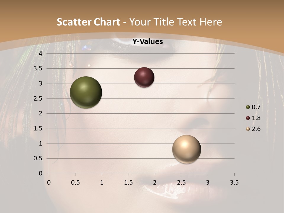 Portrait Skin Black PowerPoint Template