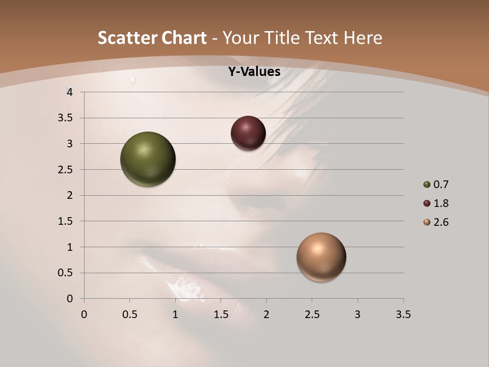 Woman Perfect Complexion PowerPoint Template