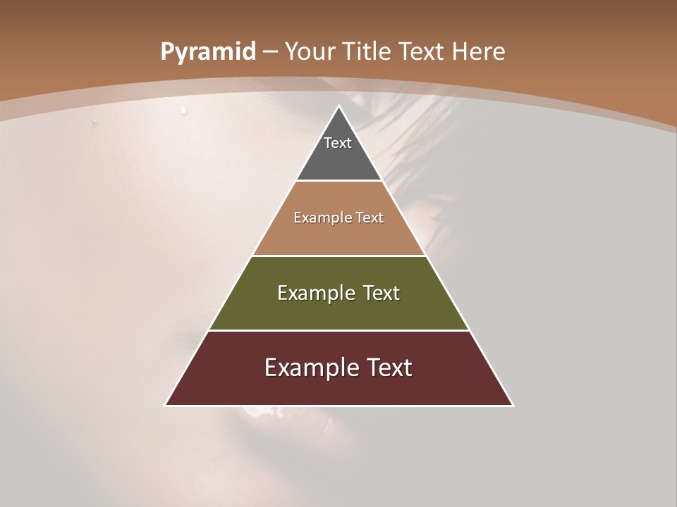 Woman Perfect Complexion PowerPoint Template