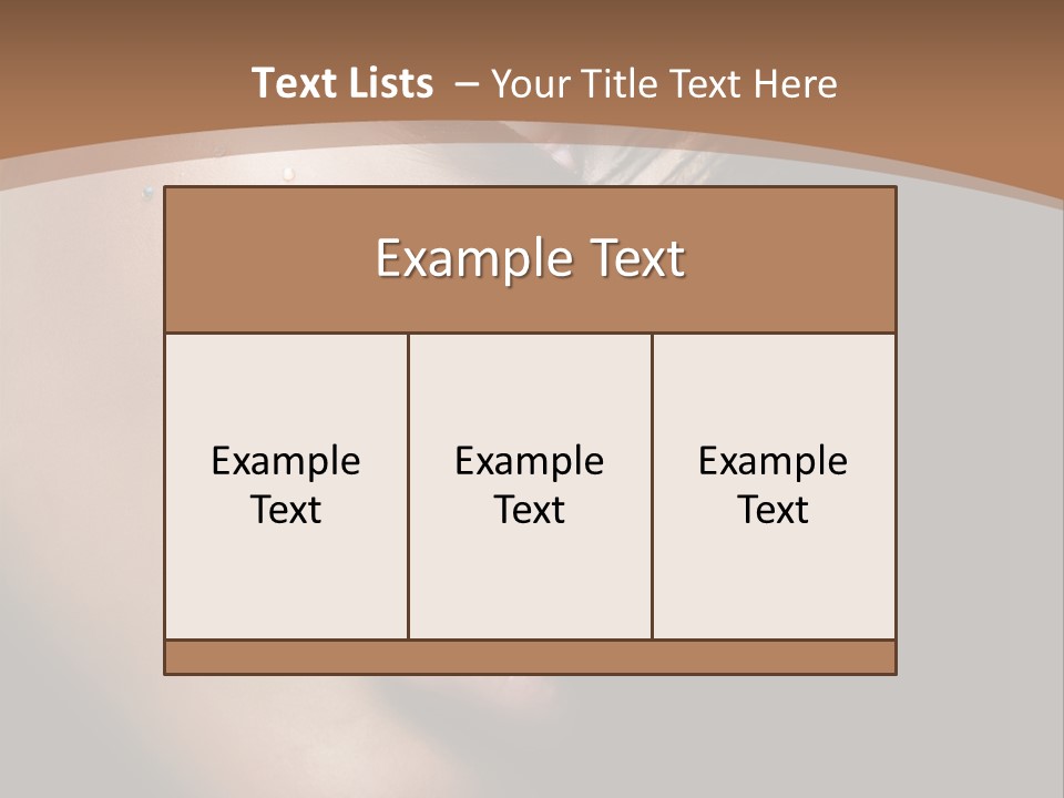 Woman Perfect Complexion PowerPoint Template