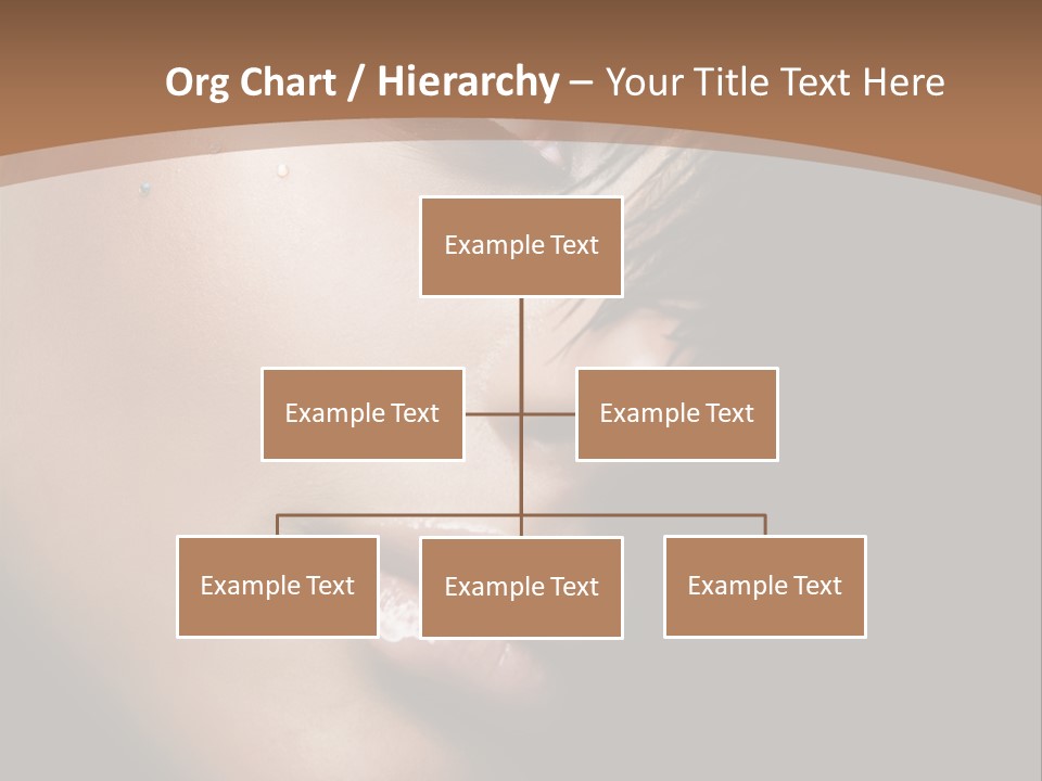 Woman Perfect Complexion PowerPoint Template