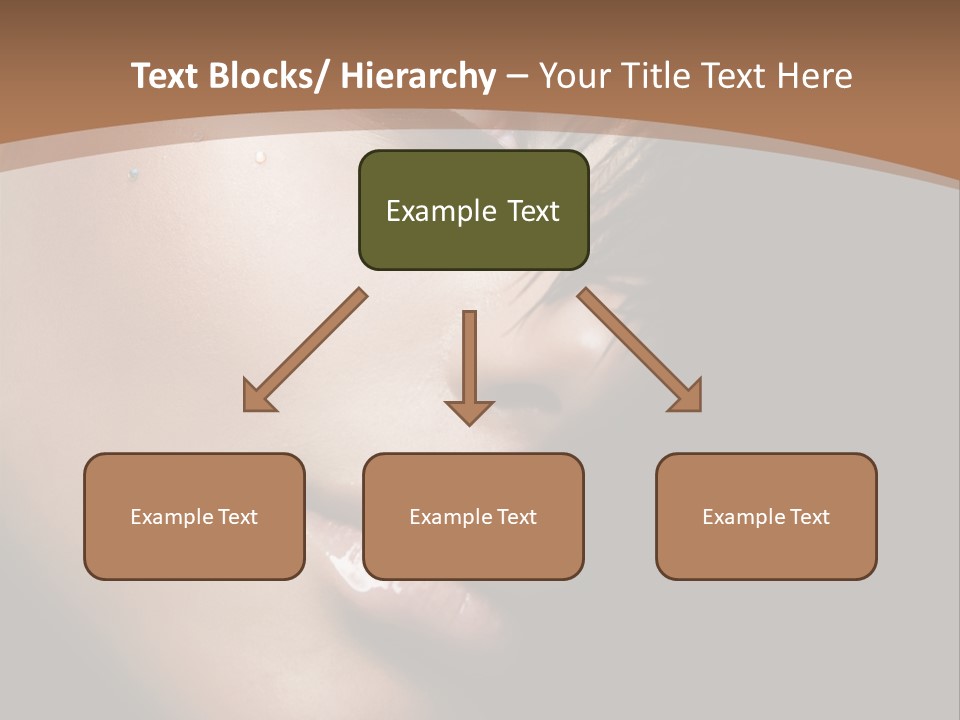 Woman Perfect Complexion PowerPoint Template