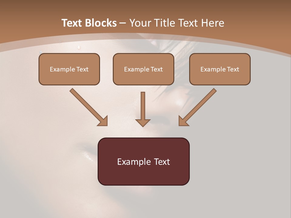 Woman Perfect Complexion PowerPoint Template