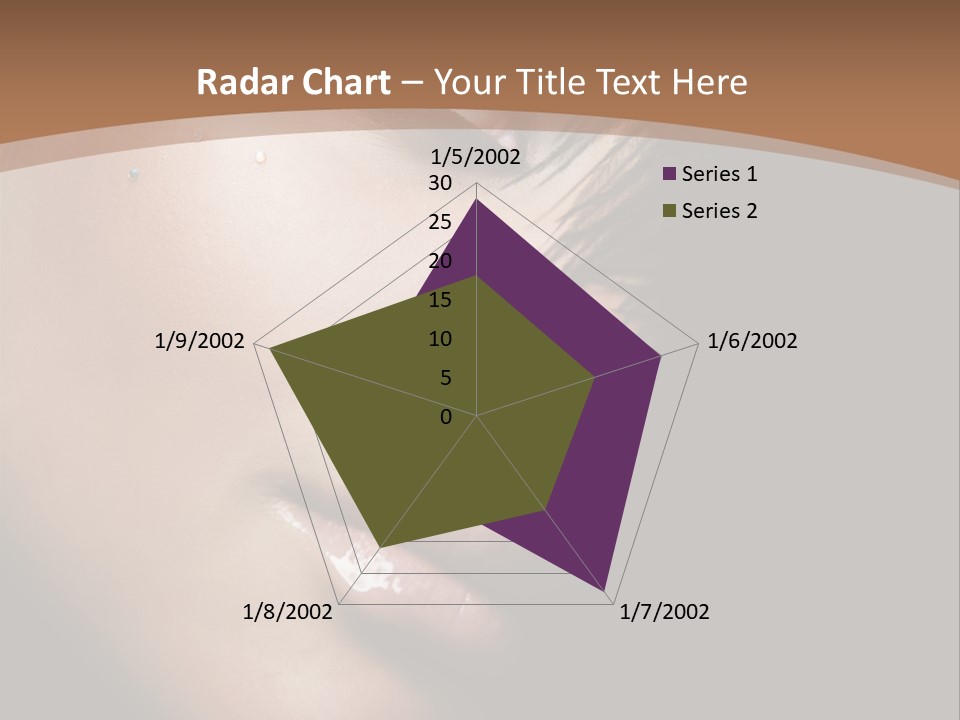 Woman Perfect Complexion PowerPoint Template