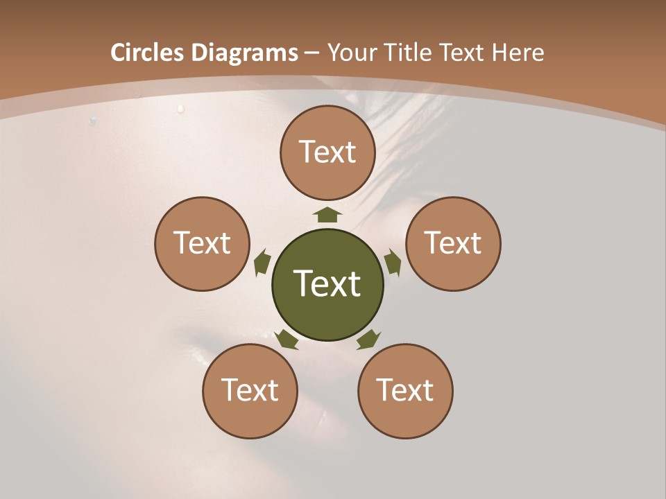 Woman Perfect Complexion PowerPoint Template