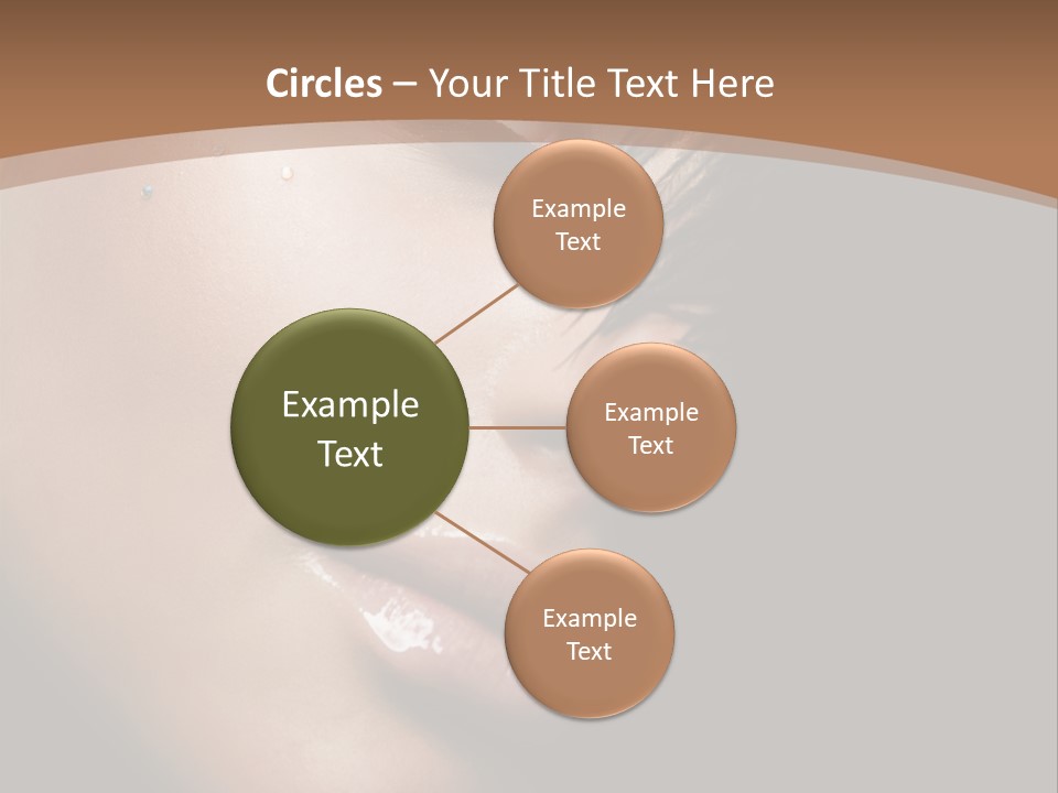 Woman Perfect Complexion PowerPoint Template