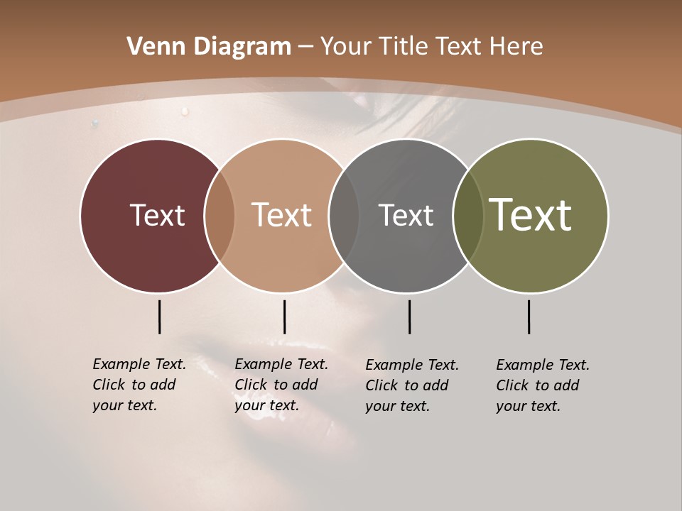 Woman Perfect Complexion PowerPoint Template