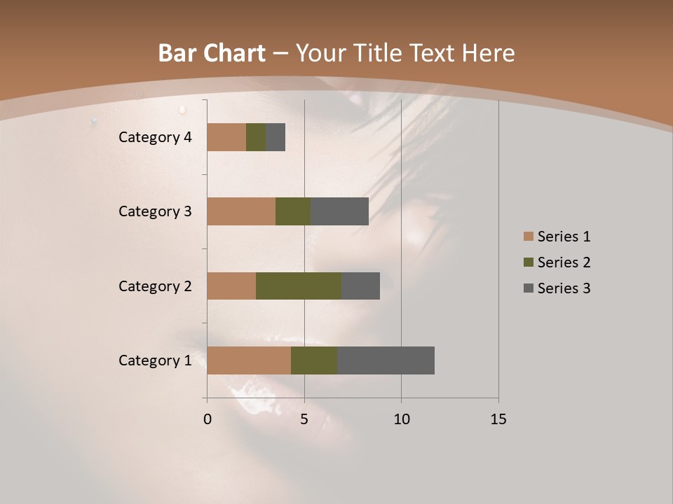 Woman Perfect Complexion PowerPoint Template