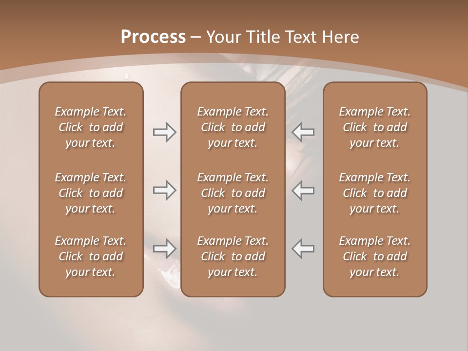 Woman Perfect Complexion PowerPoint Template