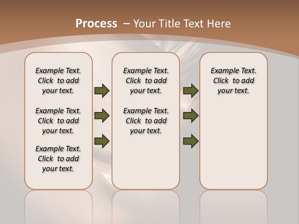 Woman Perfect Complexion PowerPoint Template