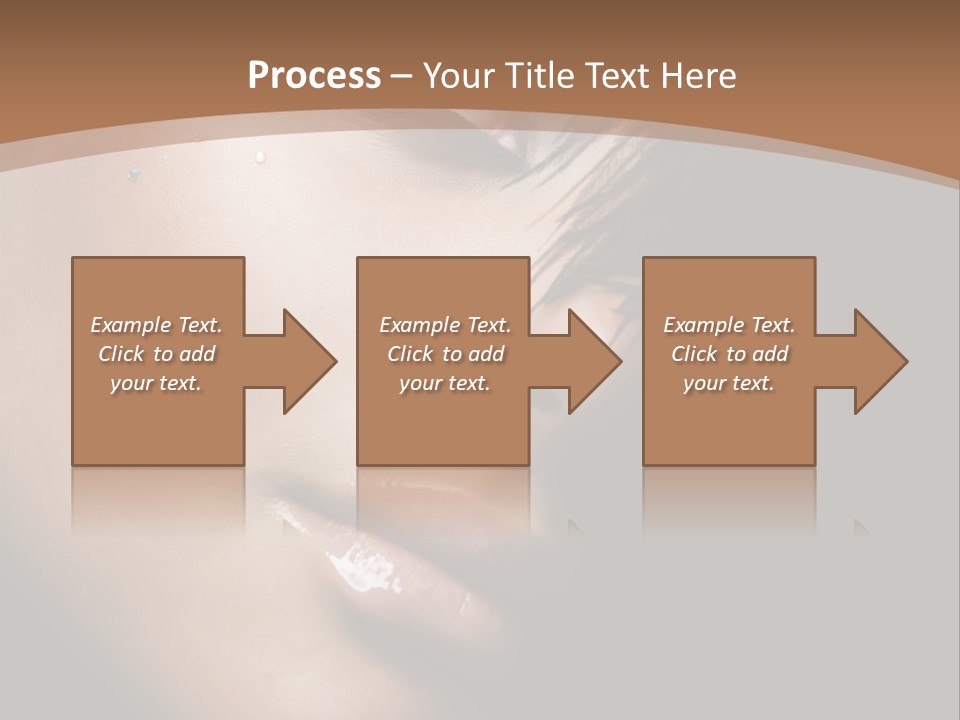 Woman Perfect Complexion PowerPoint Template