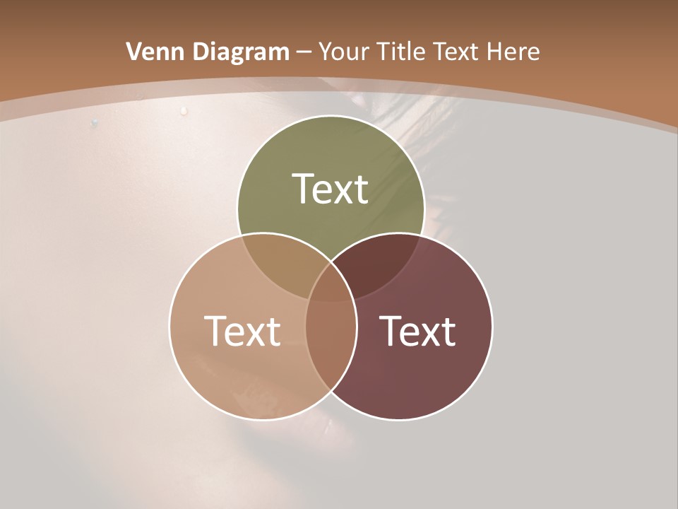 Woman Perfect Complexion PowerPoint Template