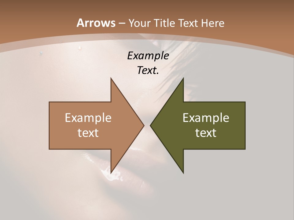 Woman Perfect Complexion PowerPoint Template