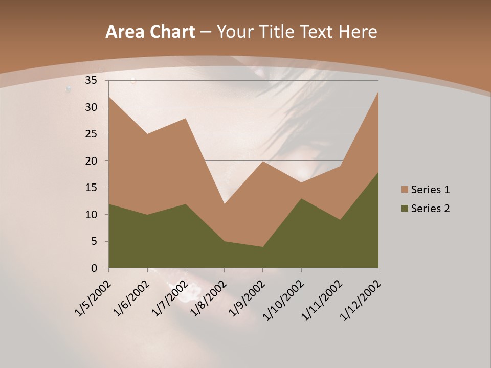 Woman Perfect Complexion PowerPoint Template