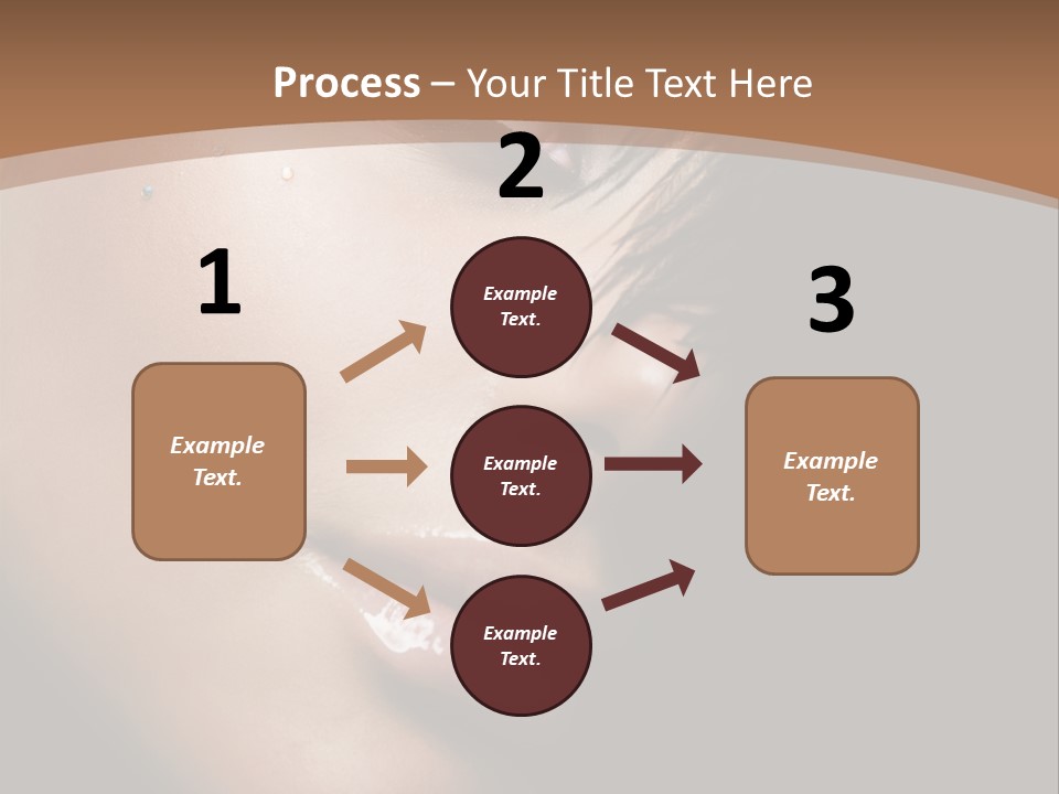 Woman Perfect Complexion PowerPoint Template