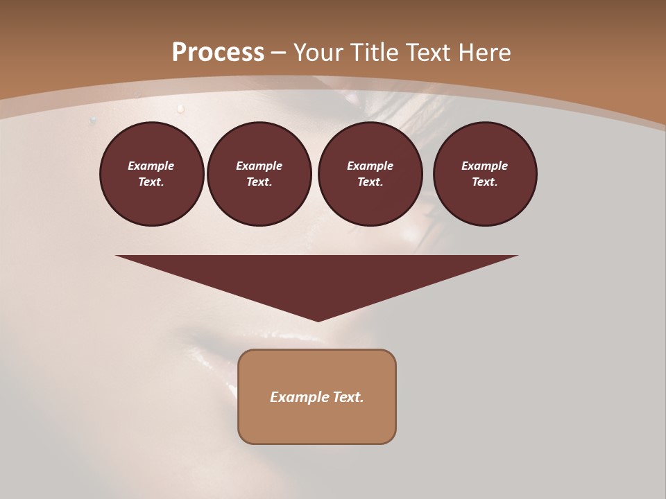 Woman Perfect Complexion PowerPoint Template