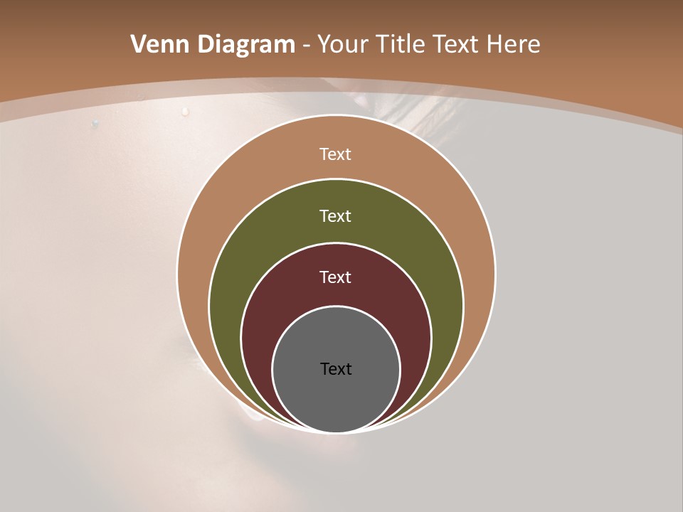Woman Perfect Complexion PowerPoint Template