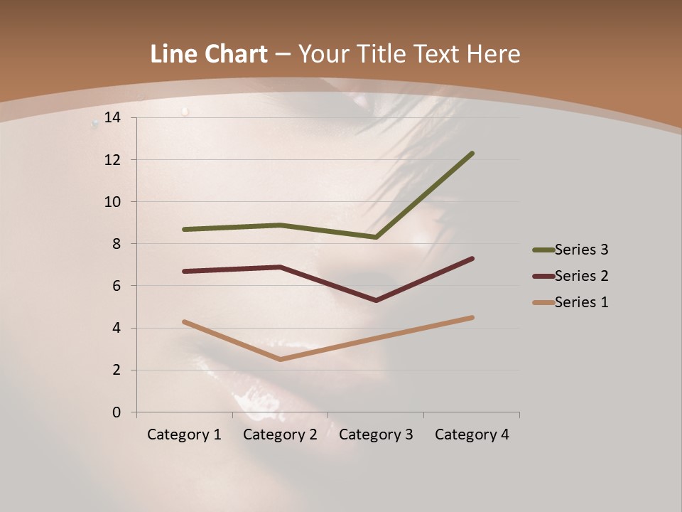 Woman Perfect Complexion PowerPoint Template