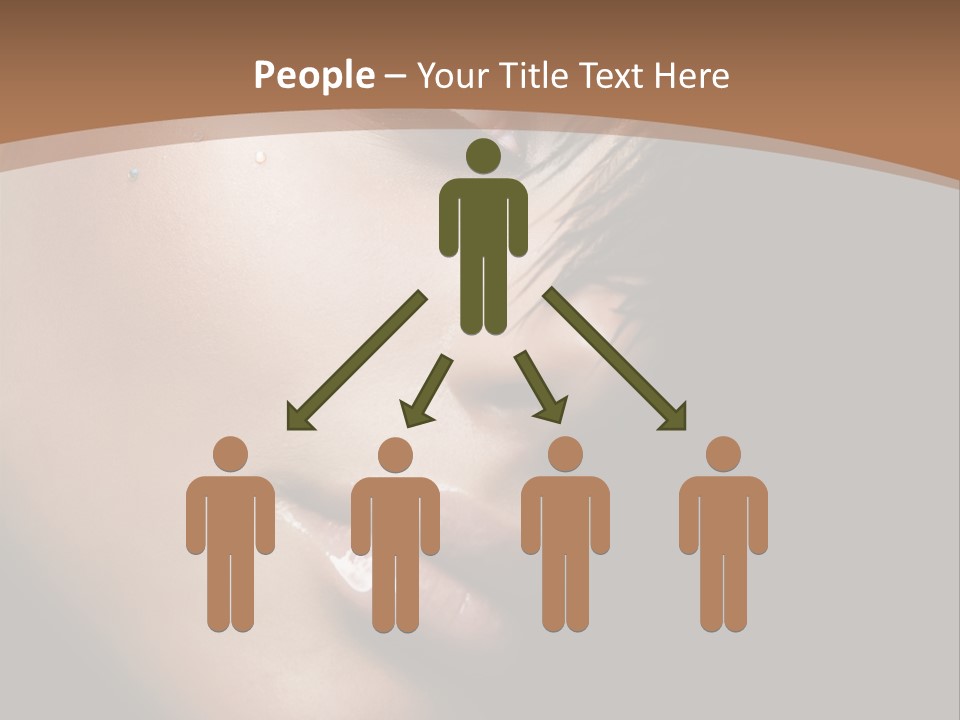 Woman Perfect Complexion PowerPoint Template