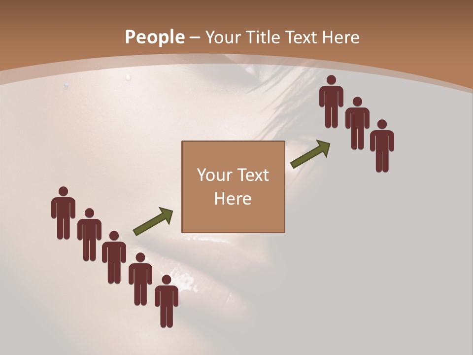 Woman Perfect Complexion PowerPoint Template