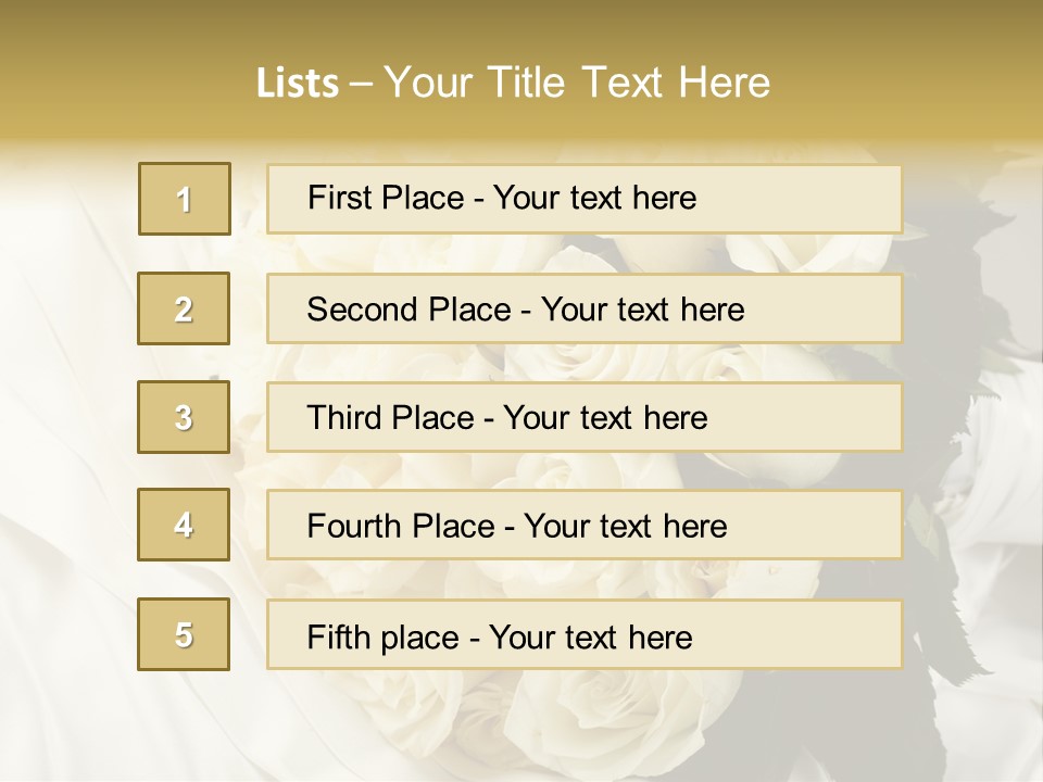 Birthday Macro Spring PowerPoint Template