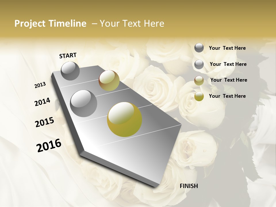 Birthday Macro Spring PowerPoint Template