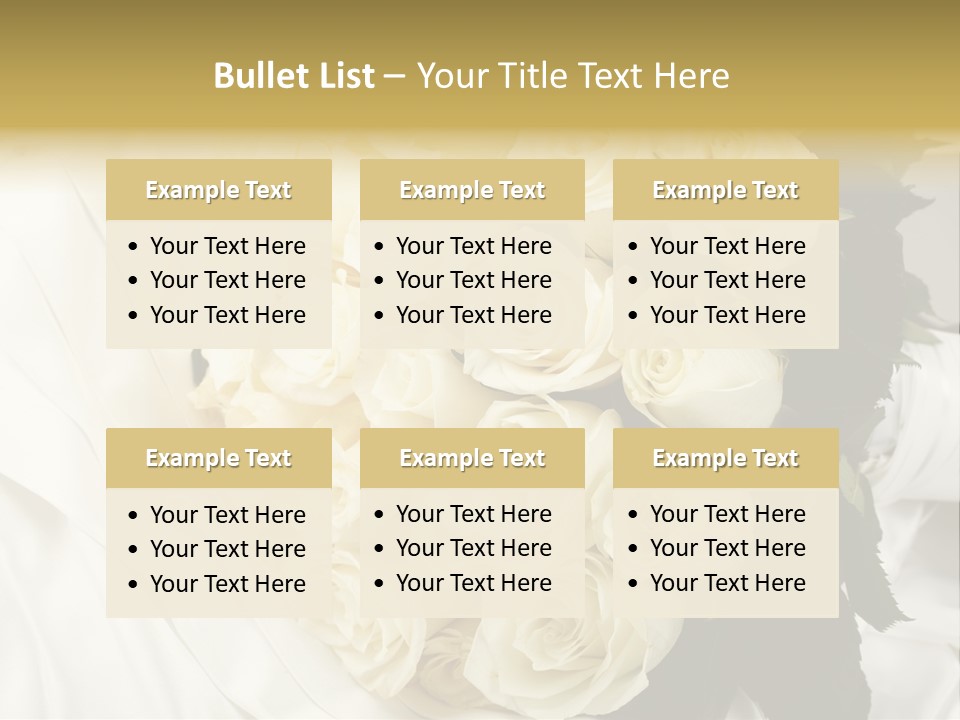 Birthday Macro Spring PowerPoint Template