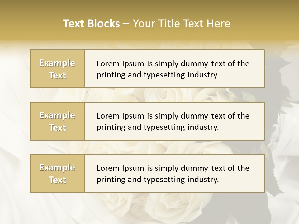 Birthday Macro Spring PowerPoint Template