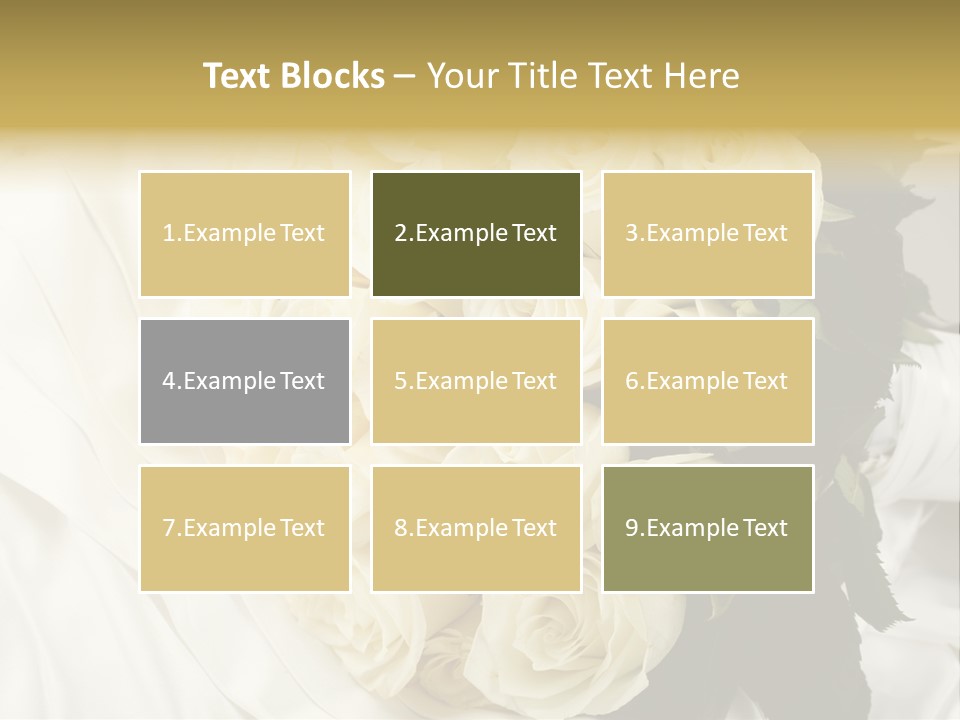 Birthday Macro Spring PowerPoint Template